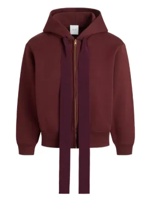 【新品同様】PATOU メダリオンパーカー XSサイズ Hatsunex “MITERU” Zip upパーカー（モノクロブラック） | HATSUN