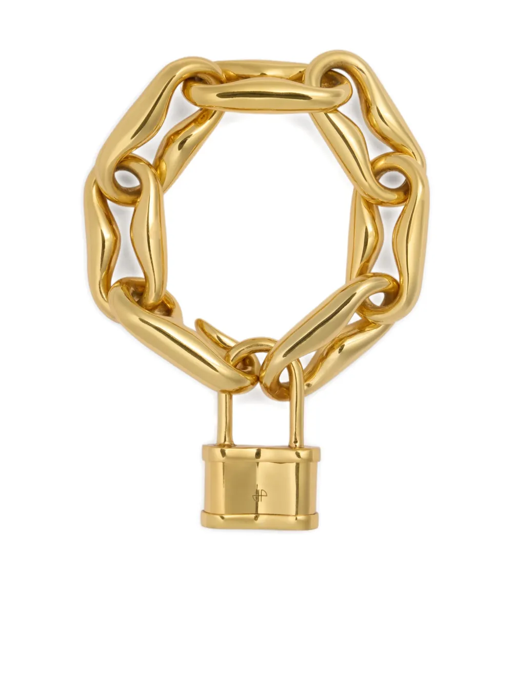 padlock chain bracelet