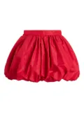 Patou bubble mini skirt - Red