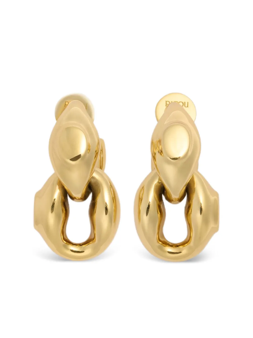 Patou Signet double earrings | Gold | Image 1
