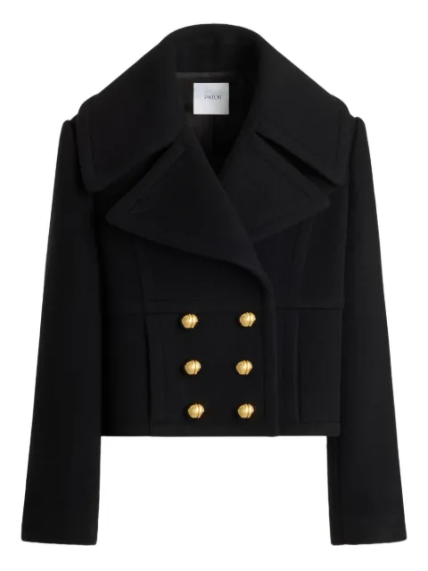 Patou double-breasted coat