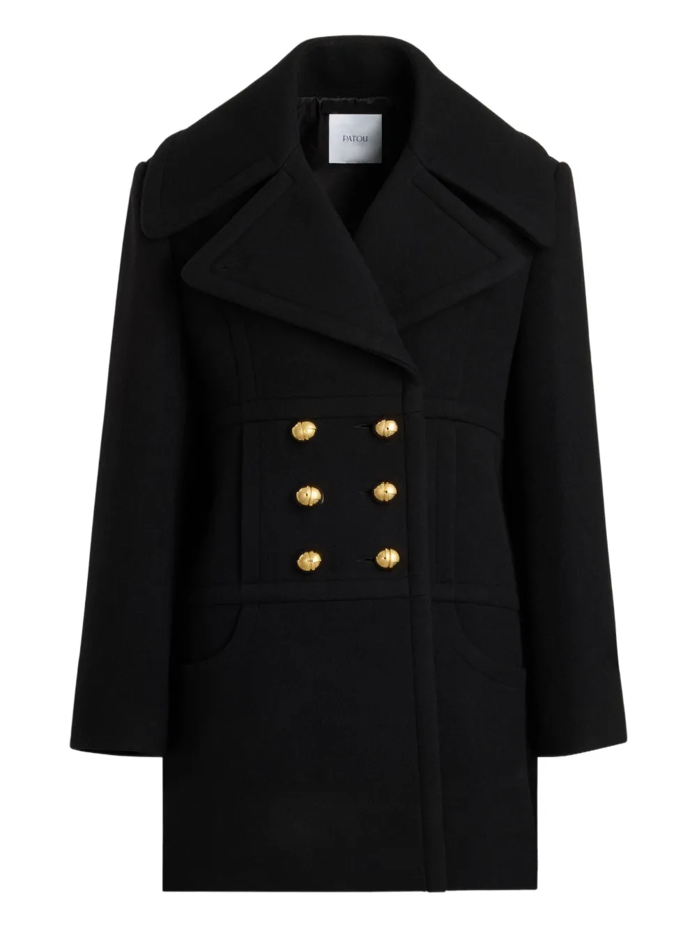 Patou double-breasted coat | Image 1