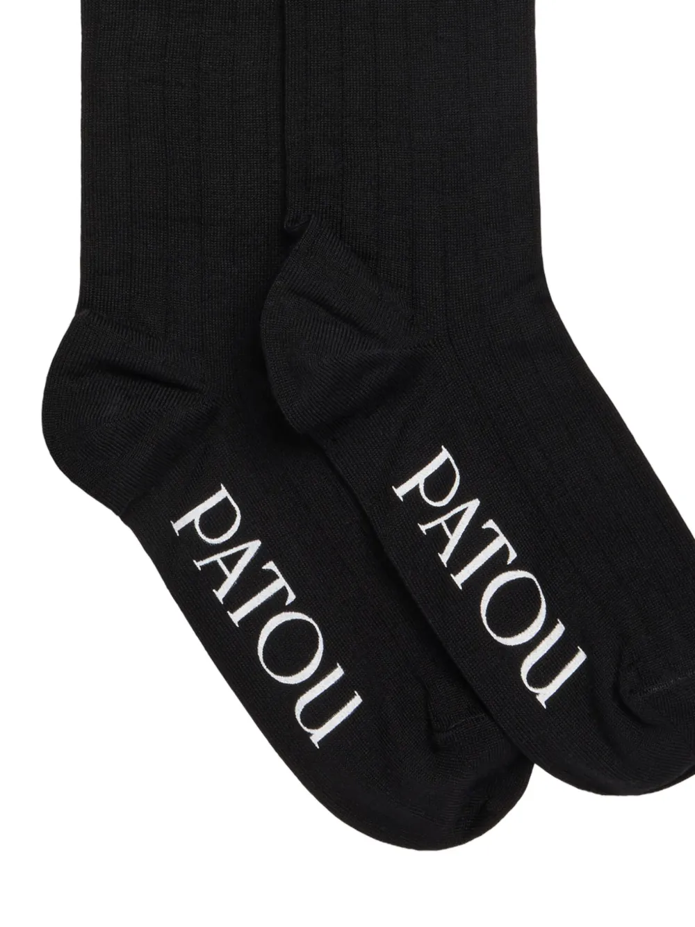Patou ribbed knee-high socks | Image 2