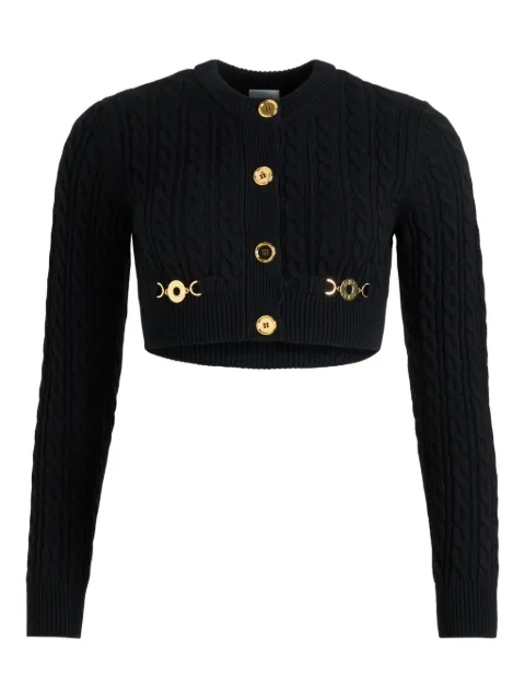 Patou cable-knit buttoned cardigan