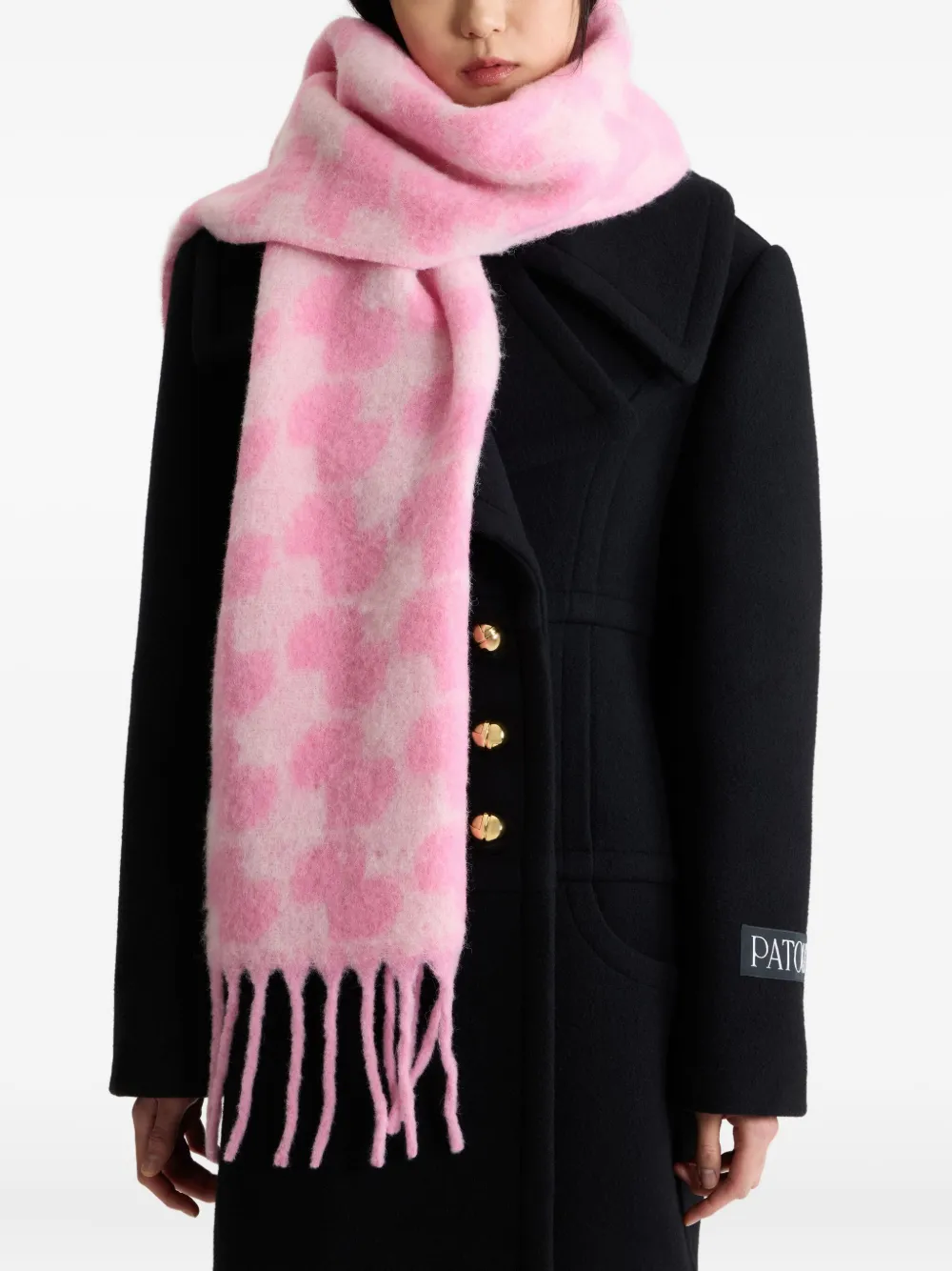 Patou houndstooth scarf | Image 2
