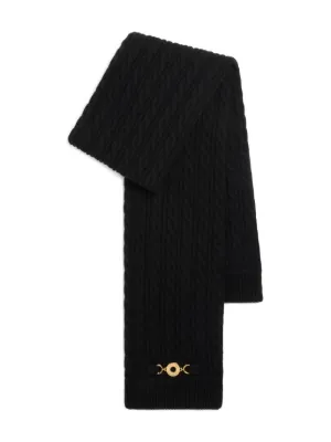 PATOU マフラー 黒 Patou（パトゥ）マフラー・スカーフ - FARFETCH
