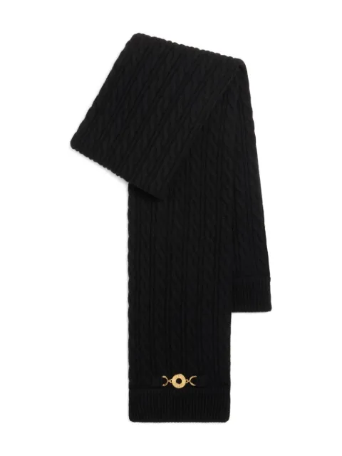 Patou braided-knit scarf
