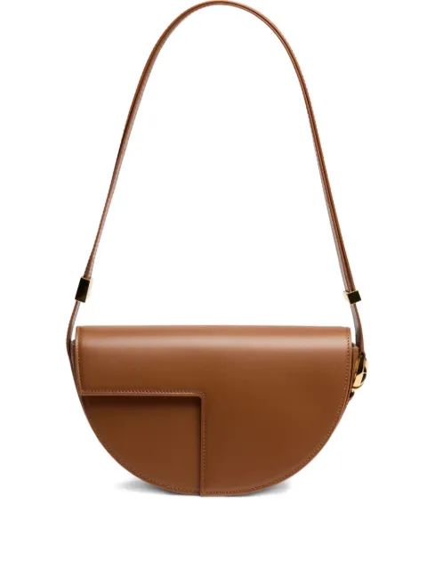 Patou Le Patou half-moon leather shoulder bag