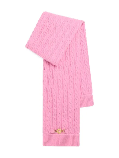 Patou cable knit scarf