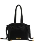 Patou Evening velvet drawstring bag - Black