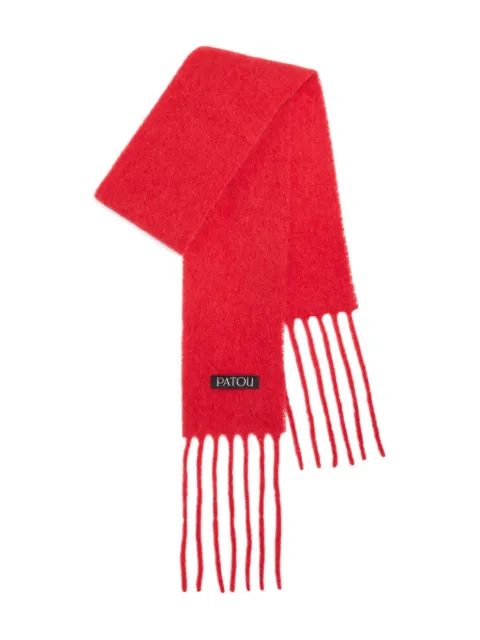 Patou fringed scarf