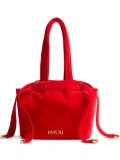 Patou Evening velvet drawstring bag - Red
