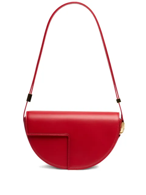 Patou Le Patou half-moon leather shoulder bag