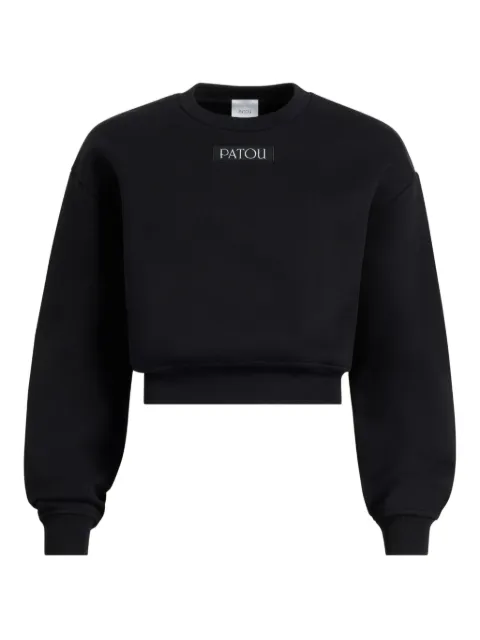 Patou logo-lpatch sweatshirt