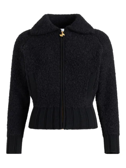 Patou 부클레 지퍼 프런트 재킷