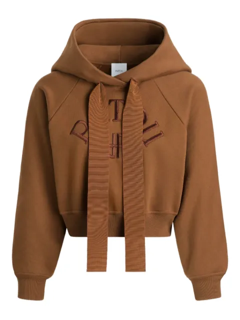 Patou Hoodie met geborduurd logo