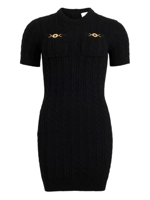 Patou cable-knit mini dress