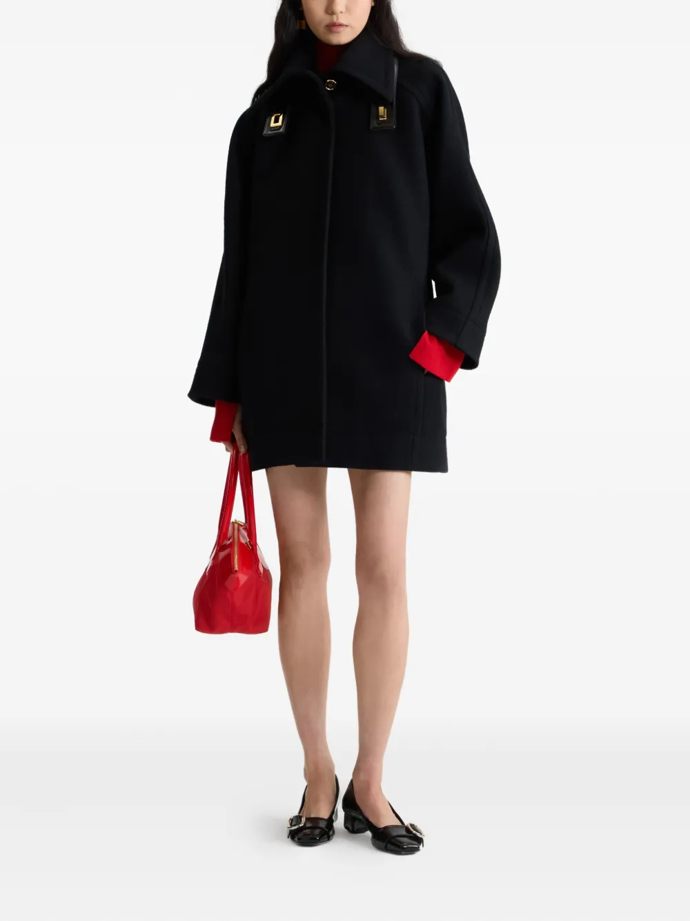Patou wool coat | Single Breasted Coats | Image 2
