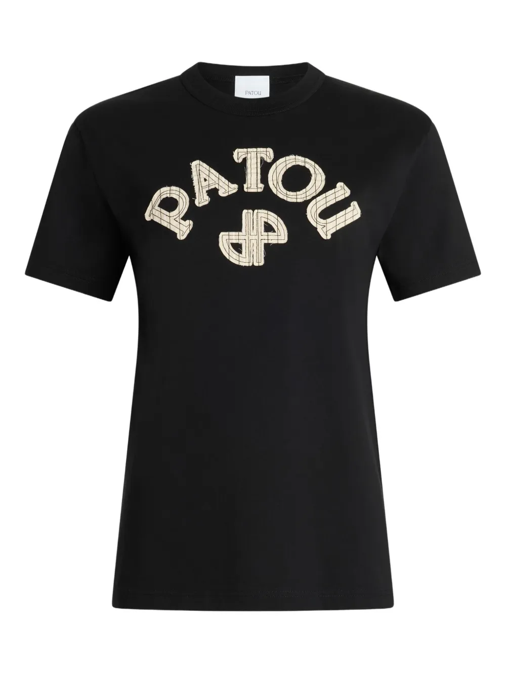 Patou Logo T-shirt In Black