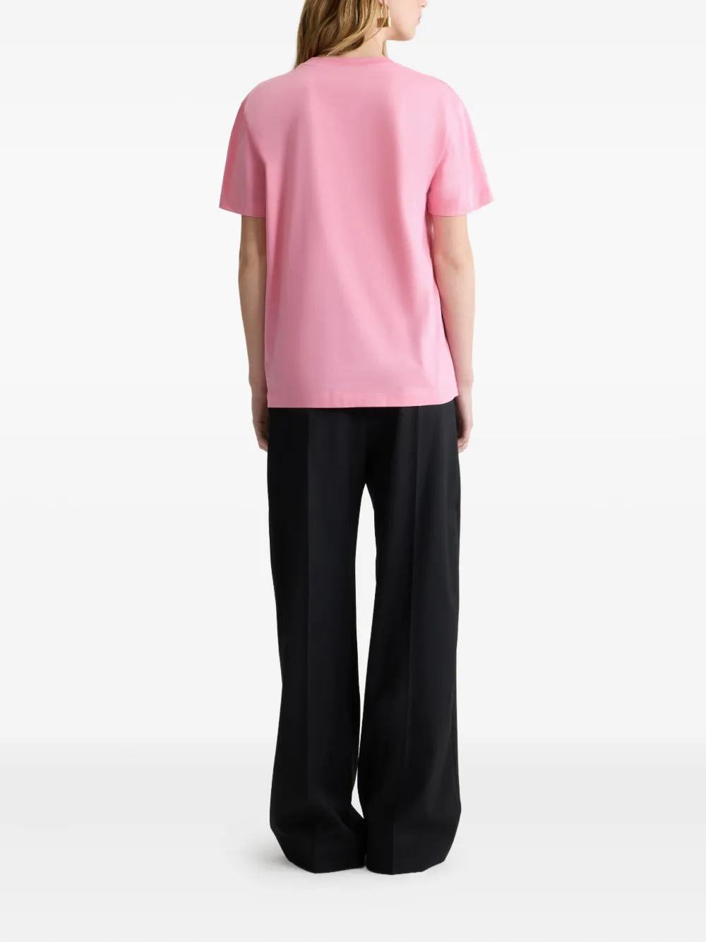 Patou T-shirt met logoprint Roze