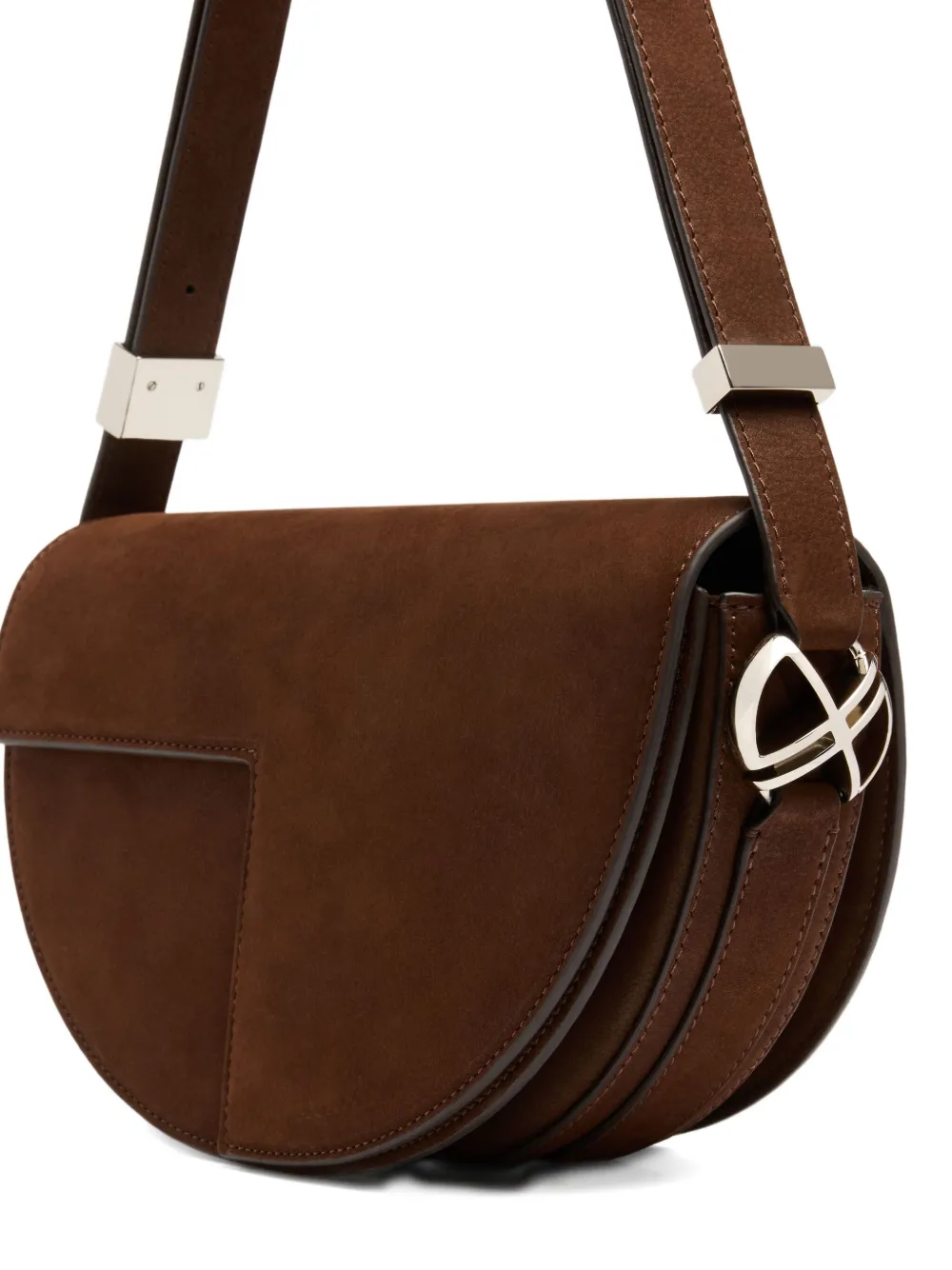 Patou Le In Nubuck Bags In Brown