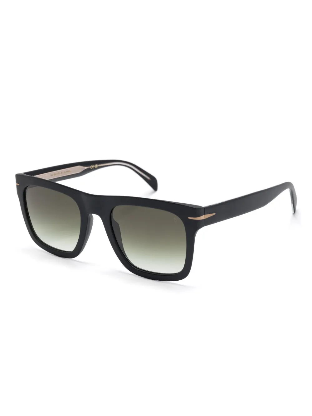 Eyewear by David Beckham Zonnebril met recht montuur Zwart