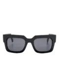 ETRO pegaso-logo square sunglasses - Black