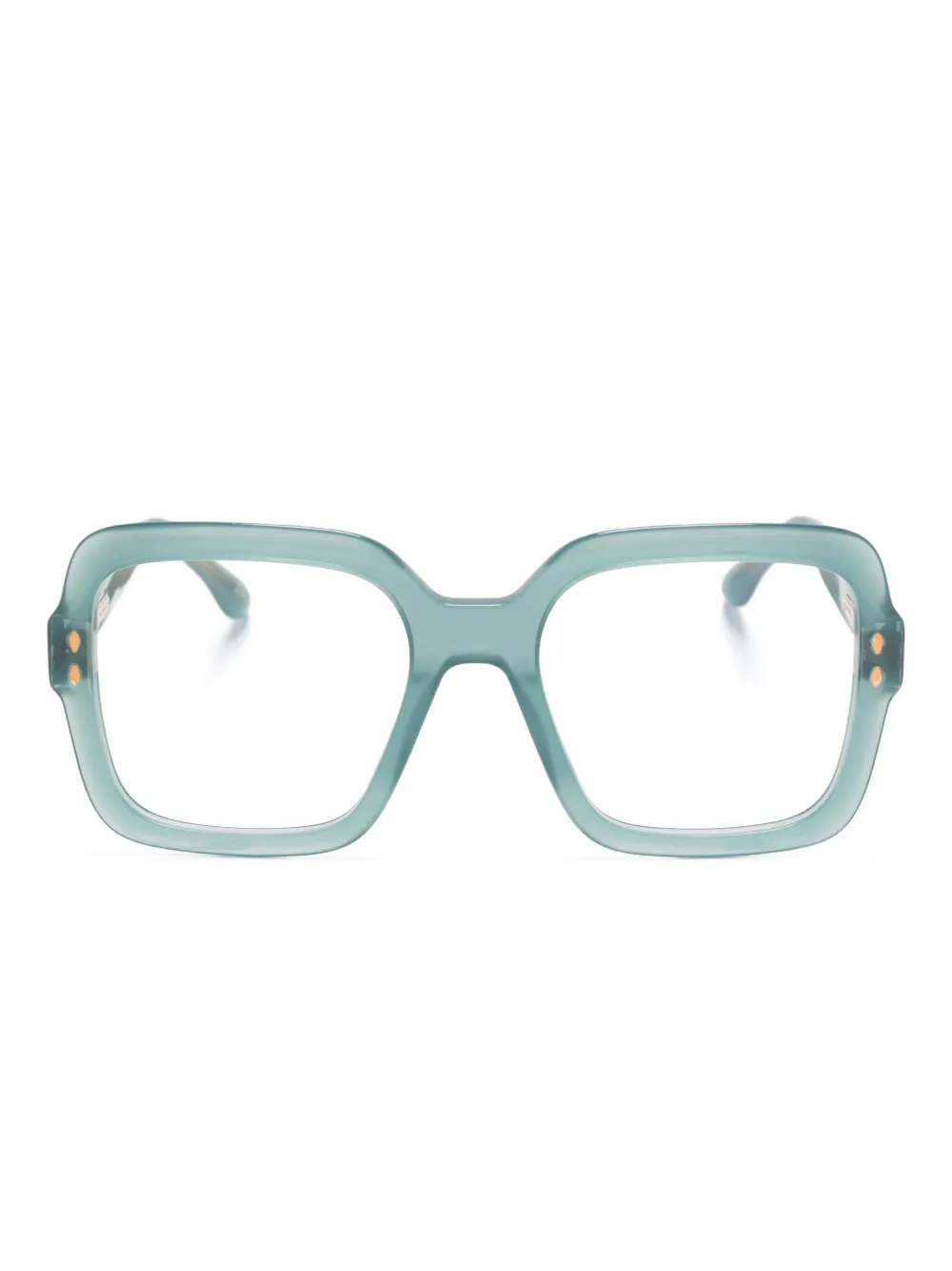 Isabel Marant Eyewear Bril met vierkant montuur Groen