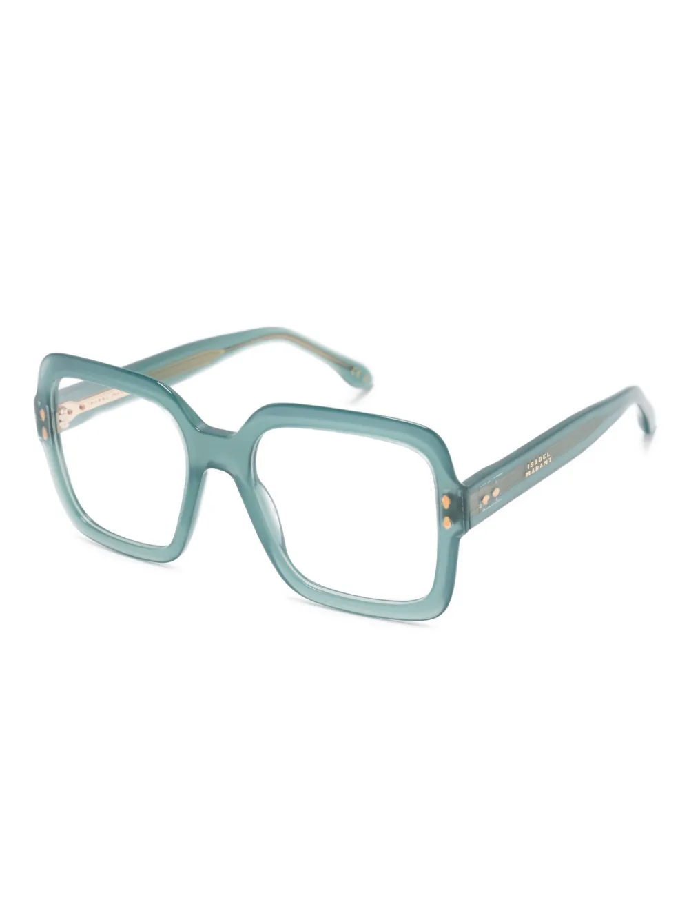 Isabel Marant Eyewear Bril met vierkant montuur Groen