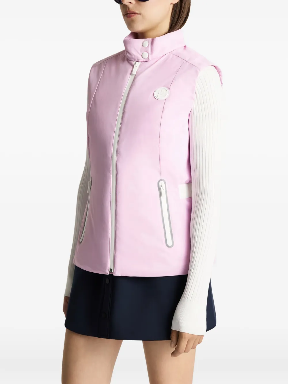 Fusalp Naomi Gilet in Pink, view 4