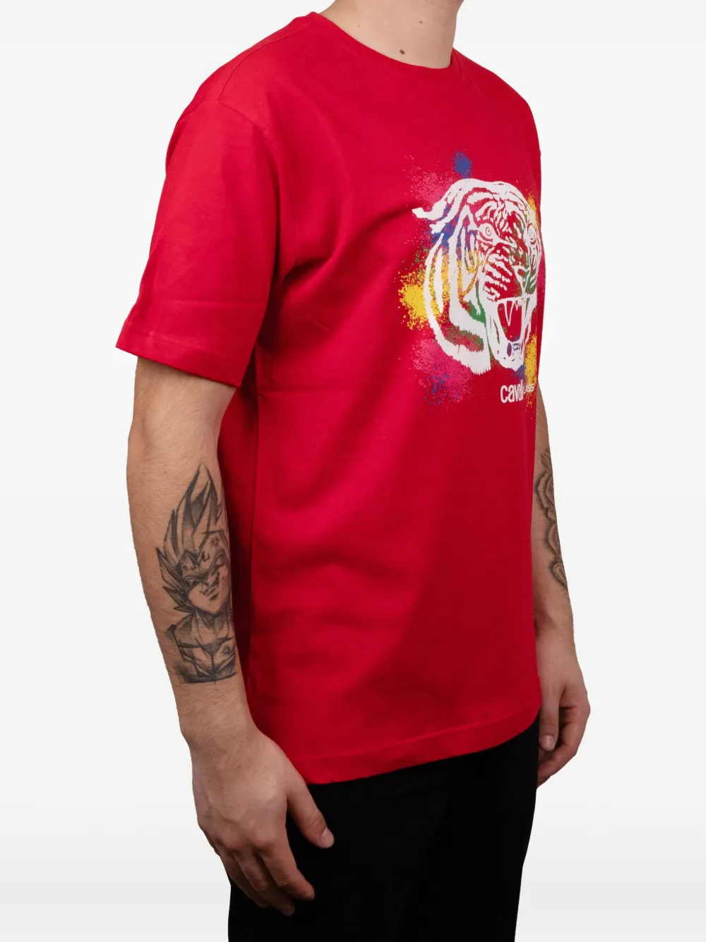 Cavalli Class tiger-head print T-shirt | T-Shirts | Image 2