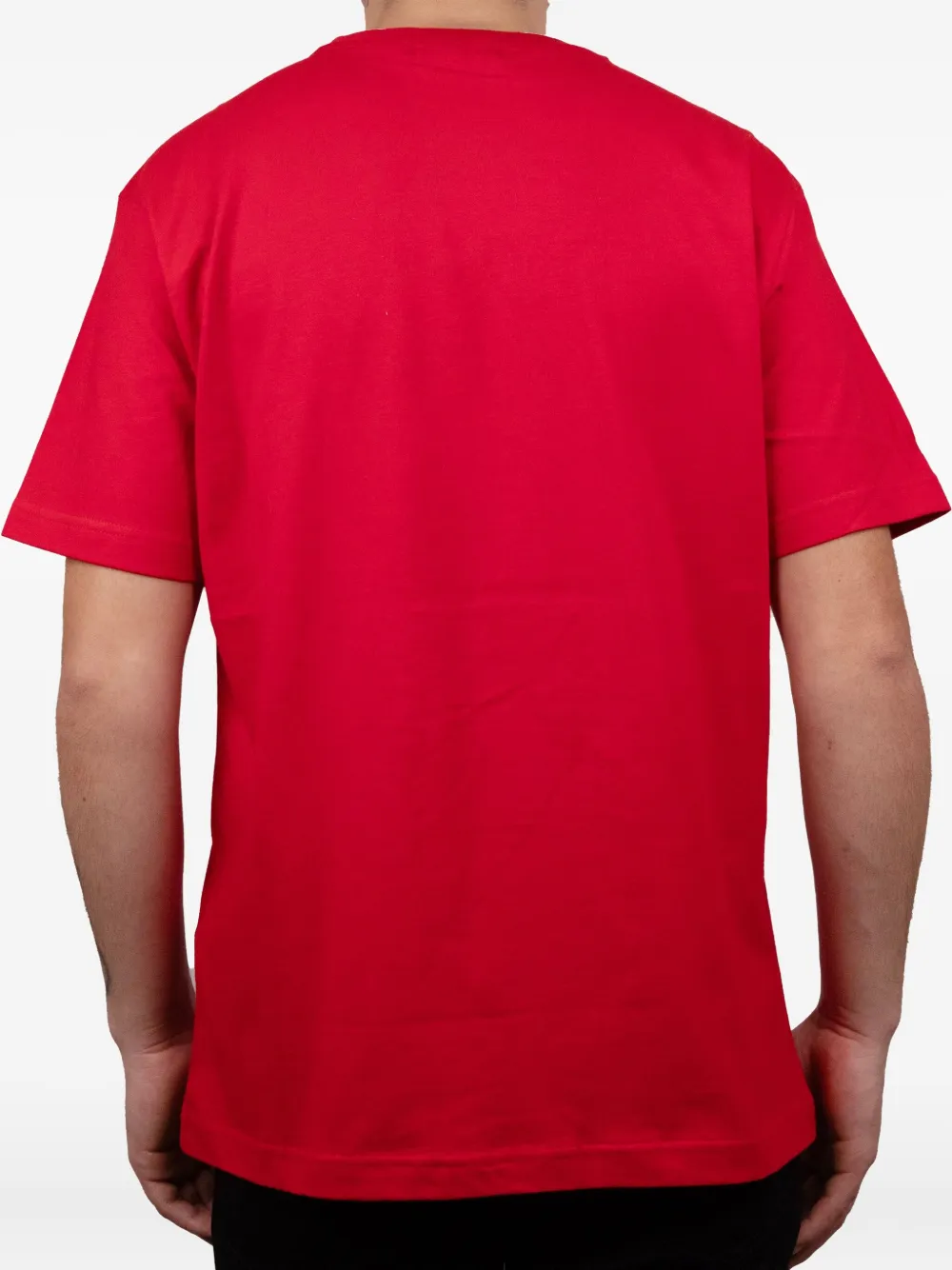 Cavalli Class T-shirt met tijgerprint Rood