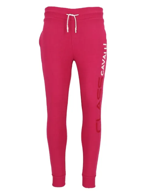 Cavalli Class cotton track pants 