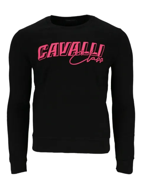 Cavalli Class logo-print sweatshirt