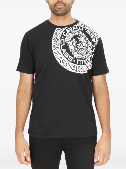 Cavalli Class Camiseta com estampa de logo