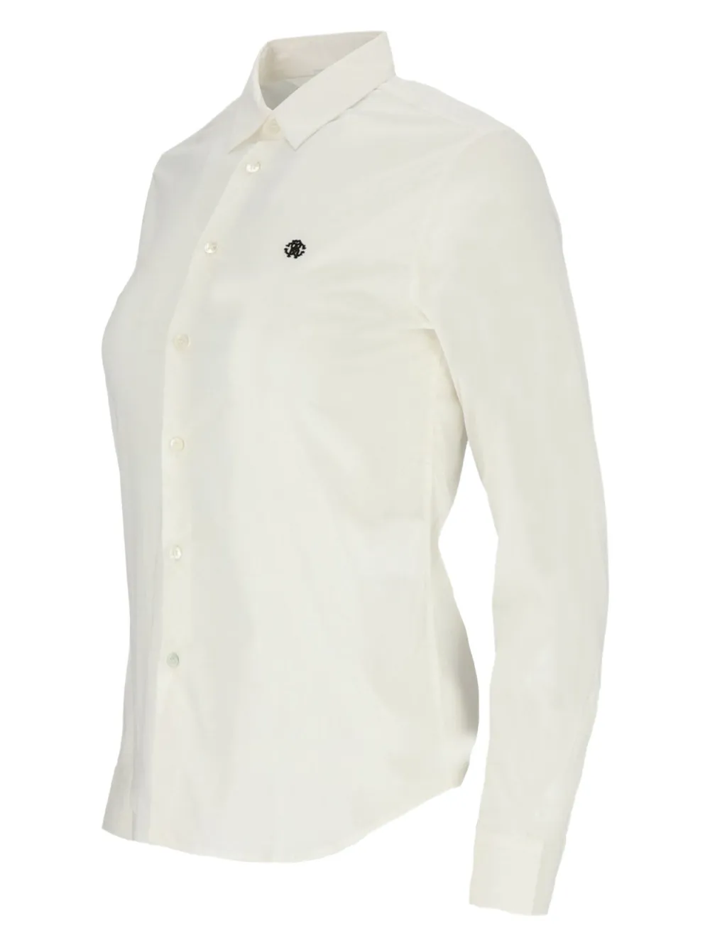 Roberto Cavalli Junior Katoenen shirt Wit