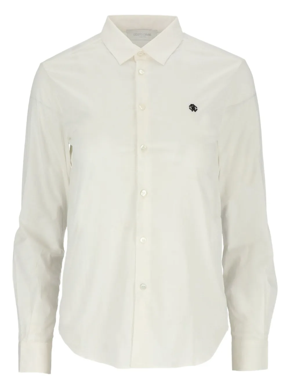 Roberto Cavalli Junior Katoenen shirt Wit