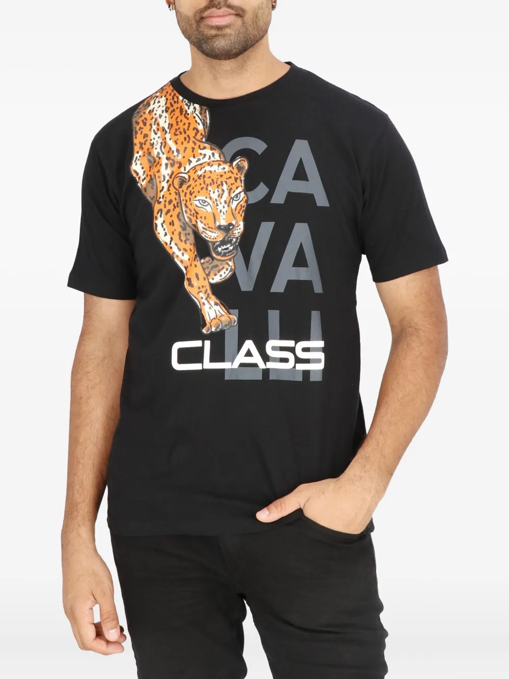 Cavalli Class graphic-print T-shirt | T-Shirts | Image 2