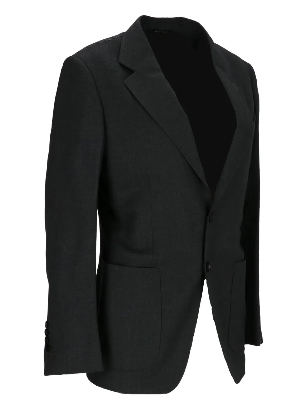 TOM FORD Blazer met enkele rij knopen Grijs