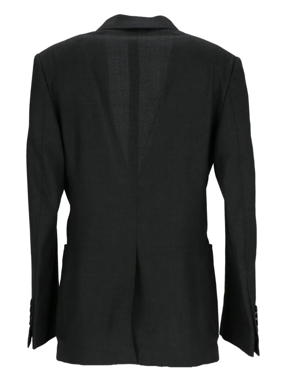 TOM FORD Blazer met enkele rij knopen Grijs