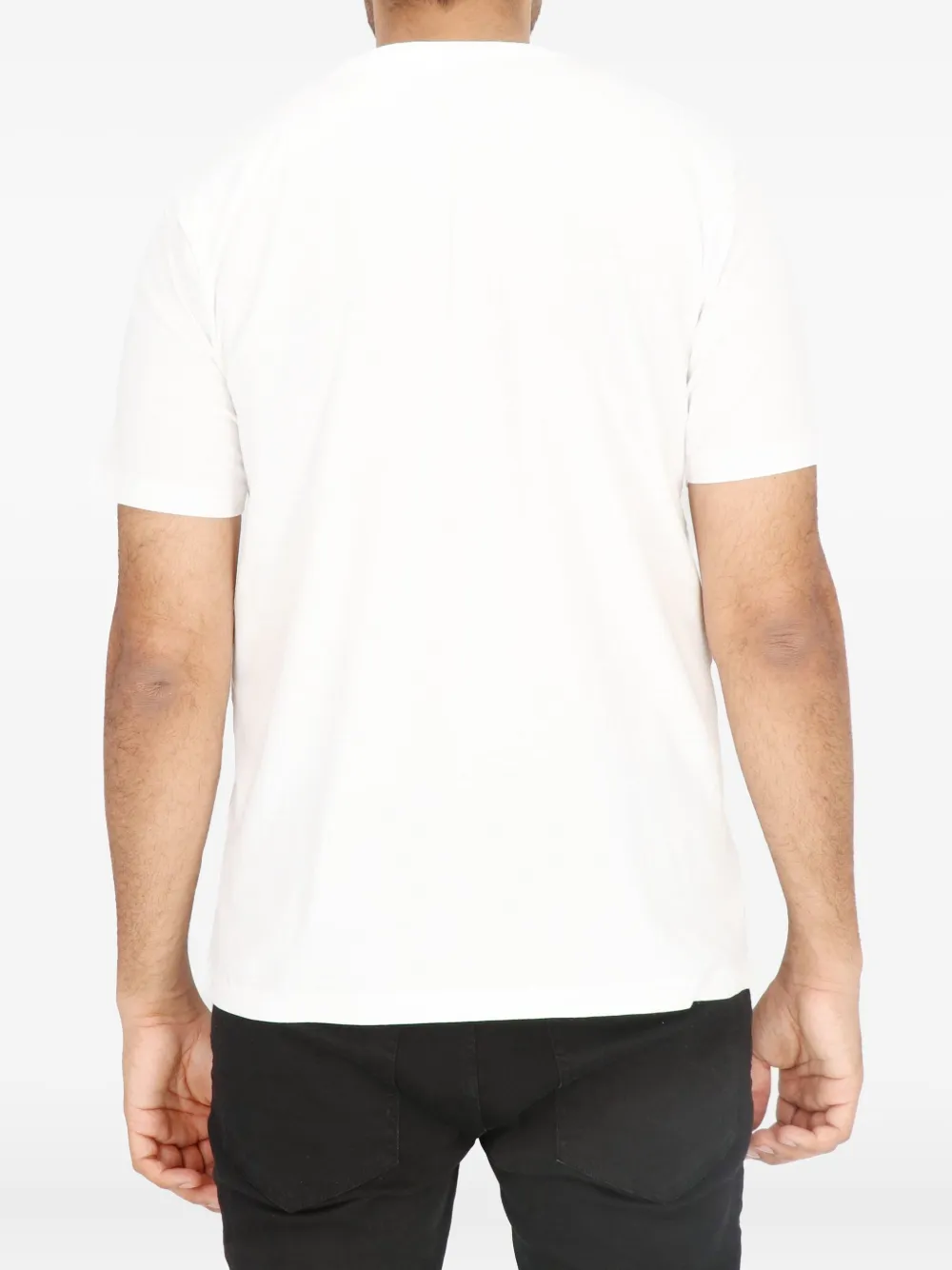Cavalli Class T-shirt met logoprint Wit