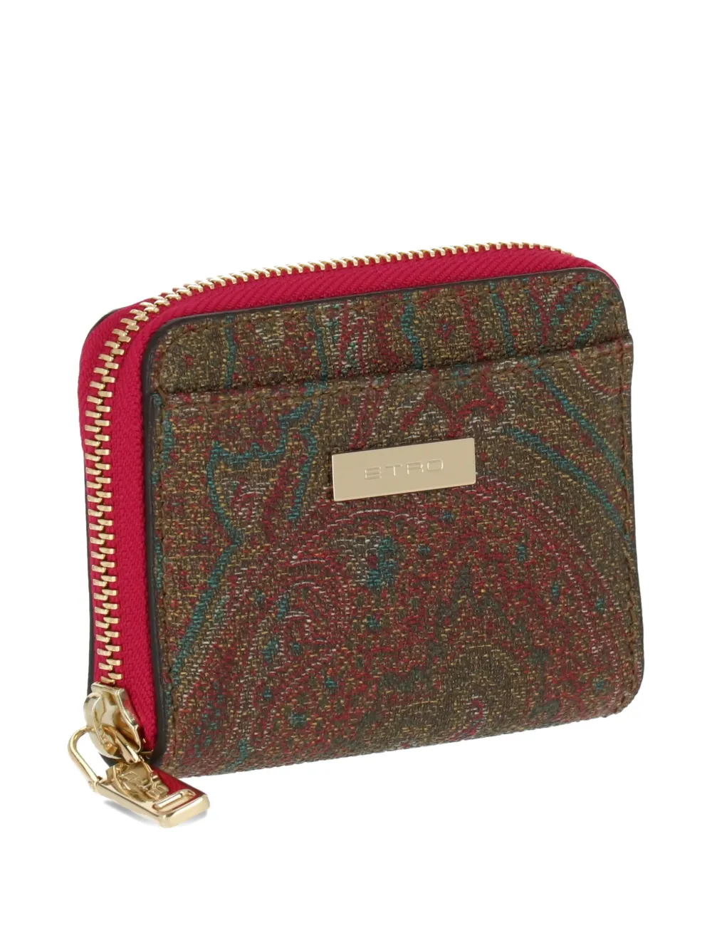 ETRO paisley zip-around wallet Bruin