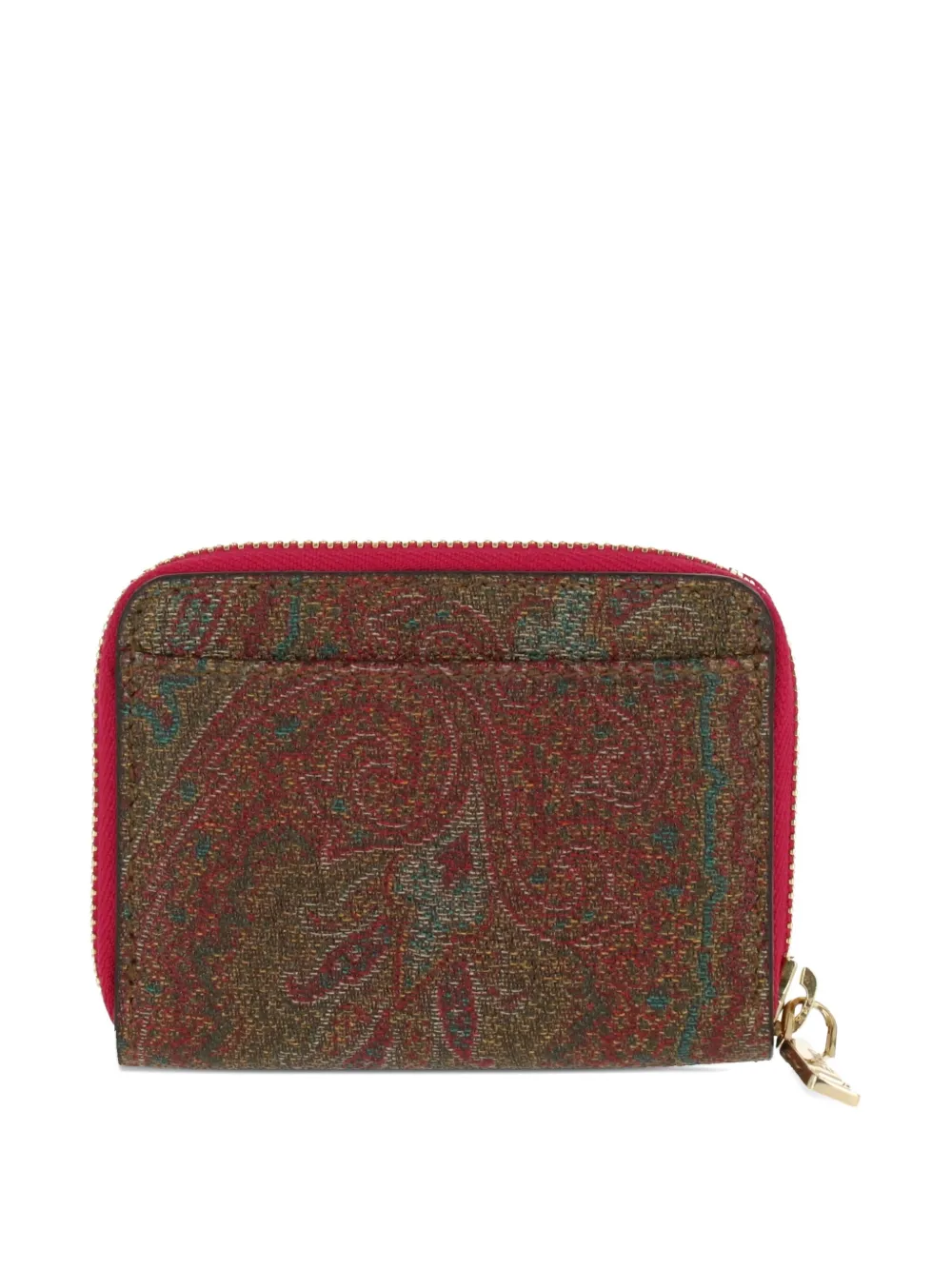 ETRO paisley zip-around wallet Bruin