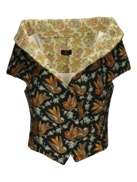 ETRO توب جاكار قصير