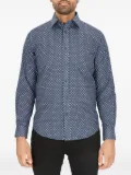 Scotch & Soda diamond-pattern shirt - Blue