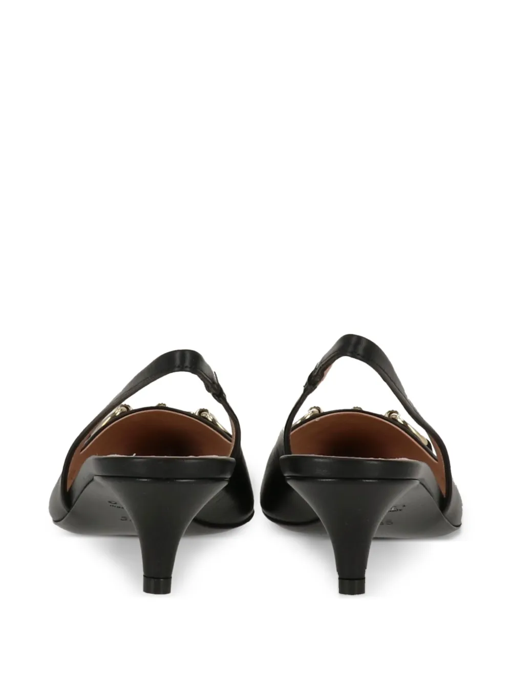 Gucci Horsebit slingback pumps Black