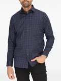 Scotch & Soda micro-pattern dress shirt - Blue