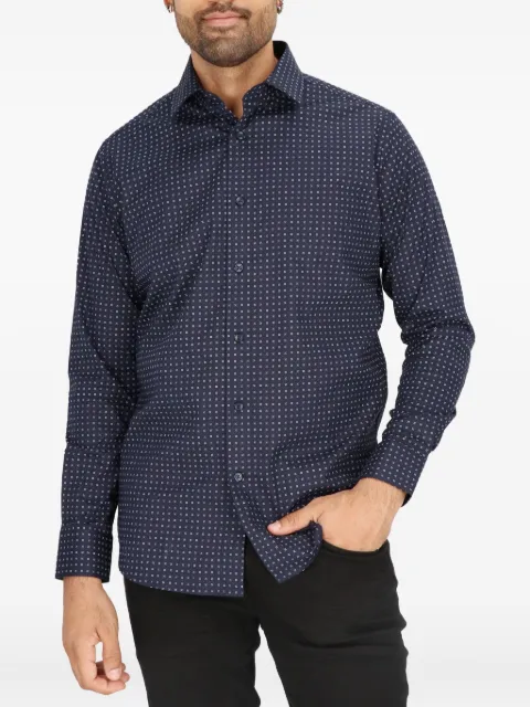 Scotch & Soda قميص طويل بنقش صغير