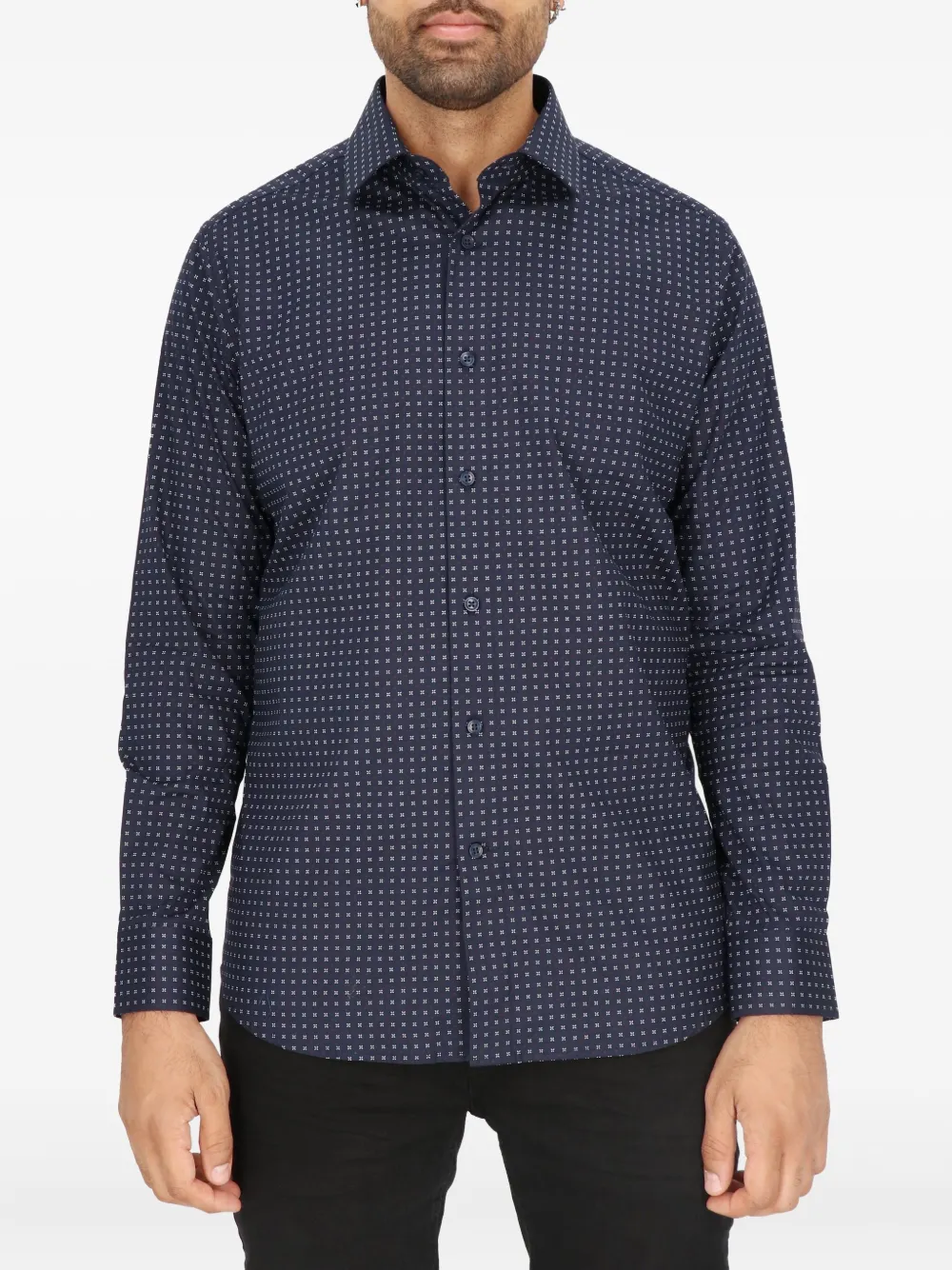 Scotch & Soda micro-pattern dress shirt | Image 2