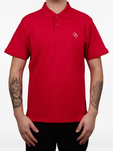 Cavalli Class logo-motif polo shirt